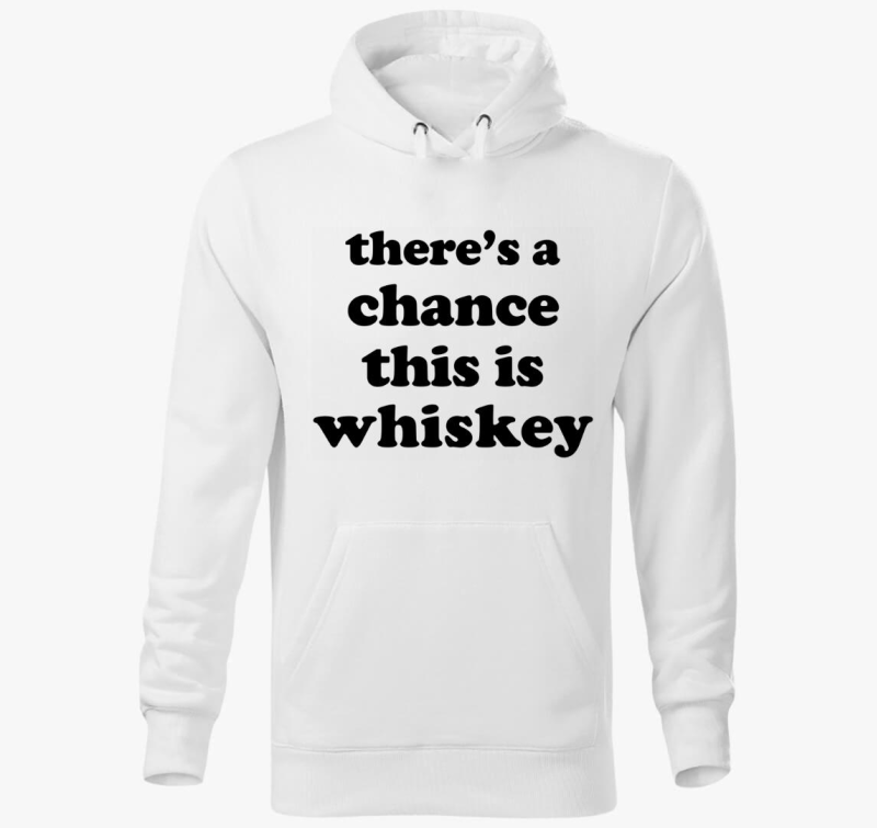 Whiskey chance kapucnis pulóver