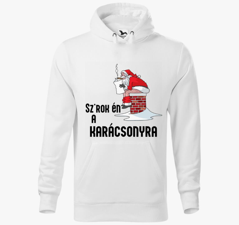 Sz*rok én a karácsonyra kapucnis pulóver