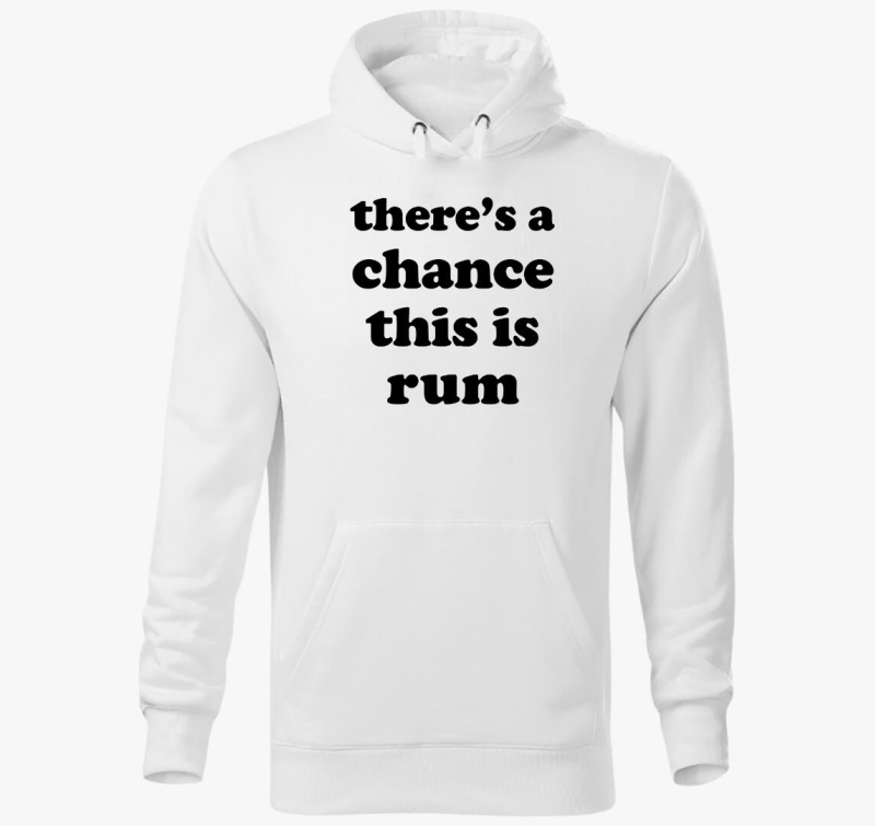 Rum chance kapucnis pulóver