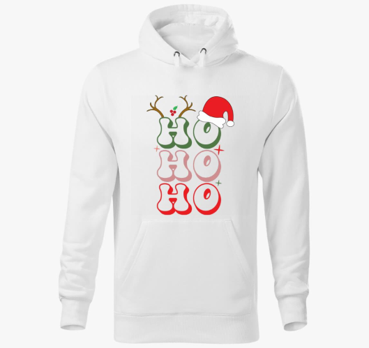 Ho ho ho karácsony kapucnis pu...