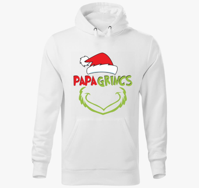 Papa grincs kapucnis pulóver