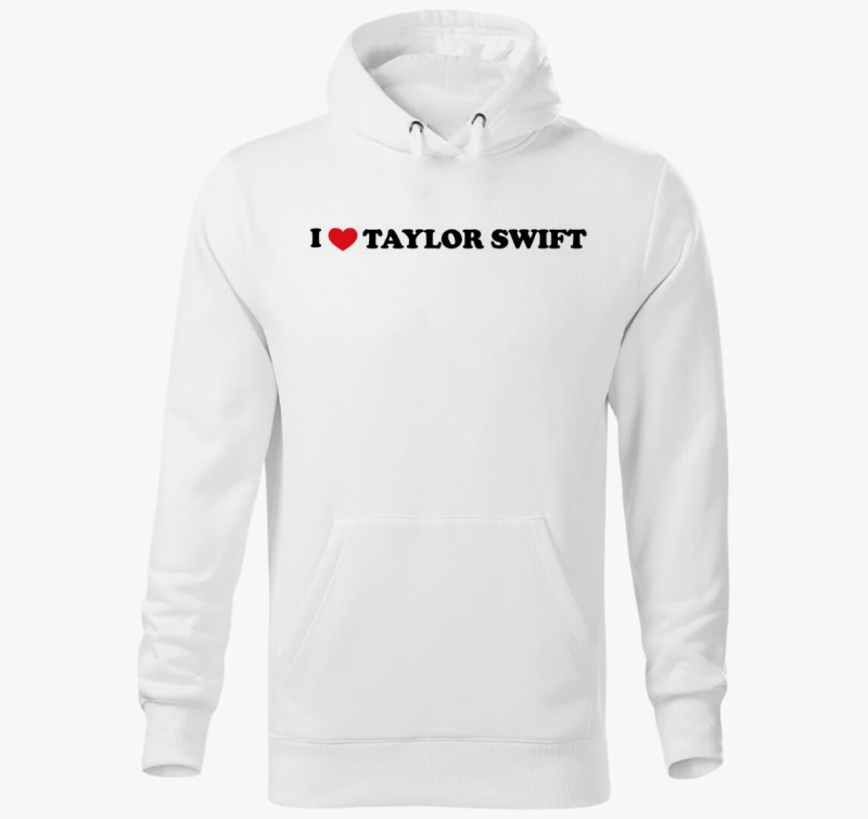 Love TS black kapucnis pulóver