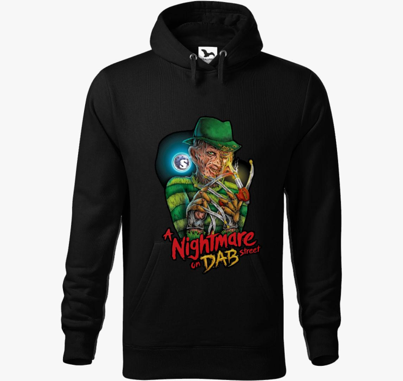 Nightmare on DAB Street kapucnis pulóver