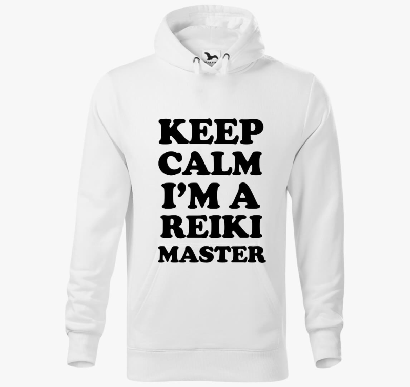 Keep calm reiki kapucnis pulóver