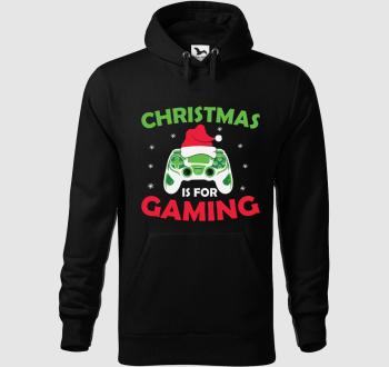 Gamer Christmas kapucnis pulóver