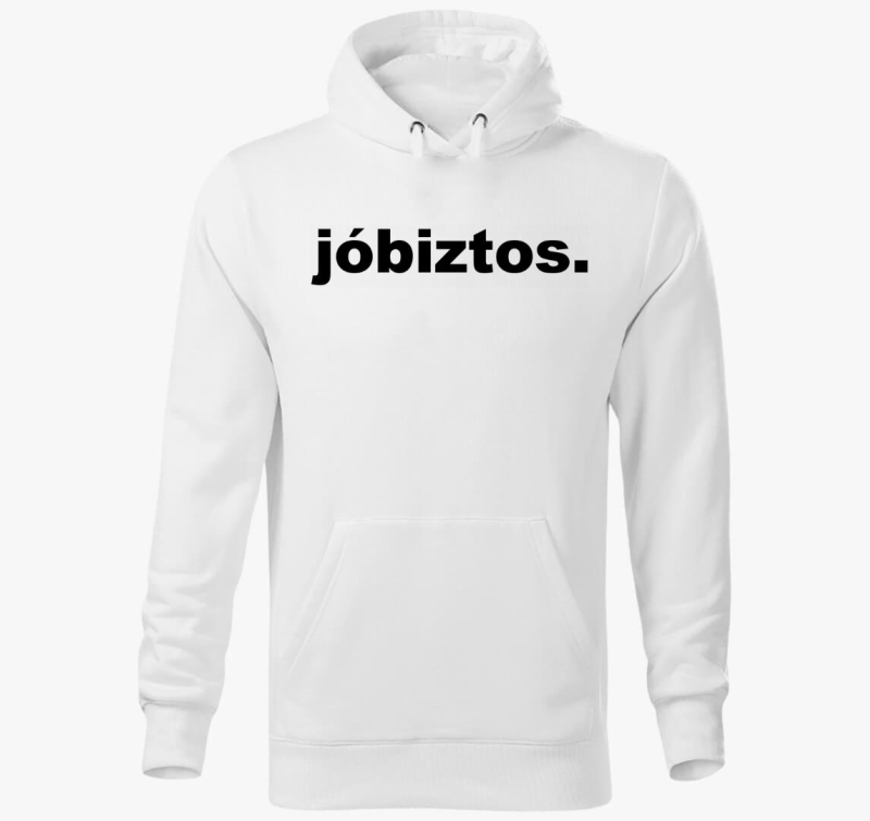 Jóbiztos kapucnis pulóver