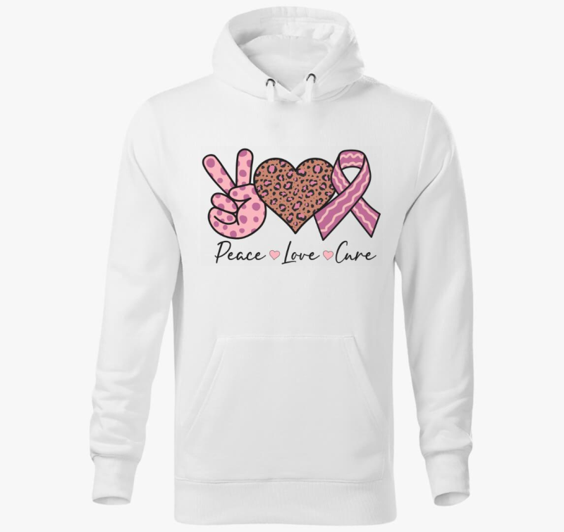 Pink is my power color kapucnis pulóver