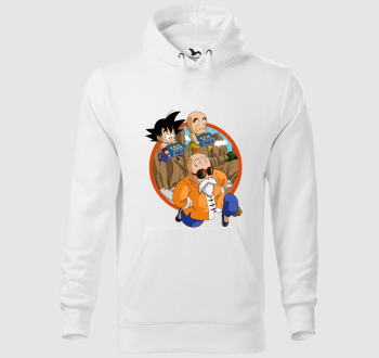 Dragon Ball - Krilin, Goku, Zseniális teknős kapucnis pulóver