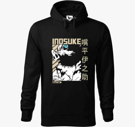 Demon Slayer - Inosuke kapucni...