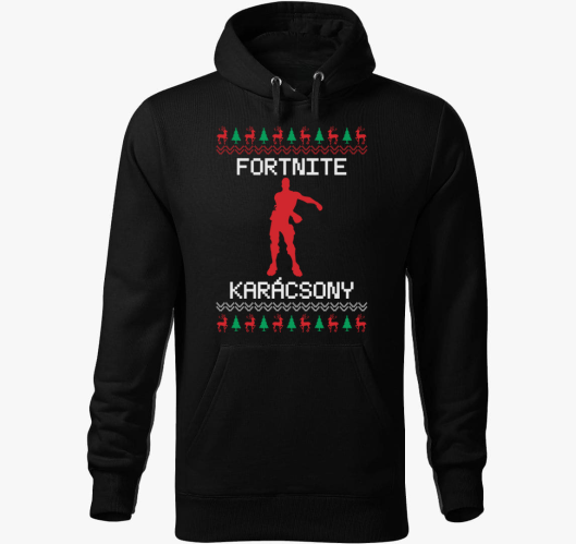 Fortnite karácsony kapucnis pu...