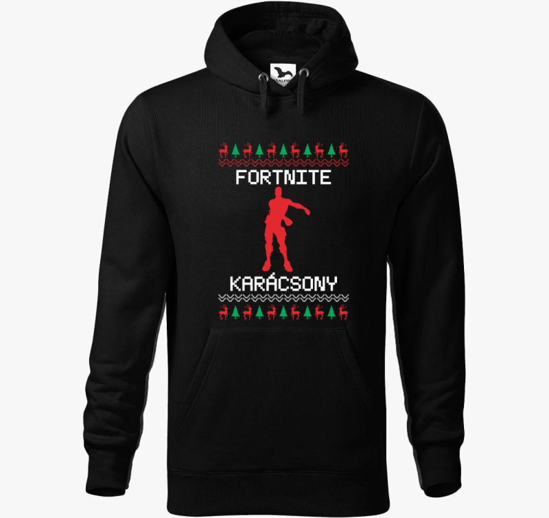 Fortnite karácsony kapucnis pulóver
