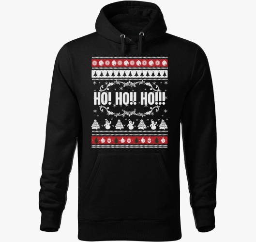 Ho ho ho karácsonyi mintás kap...