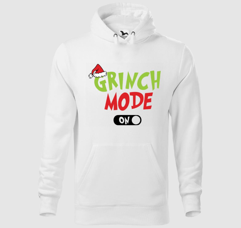 Grinch mode kapucnis pulóver