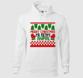 Merry Christmas Ya  Filthy Animal kapucnis pulóver