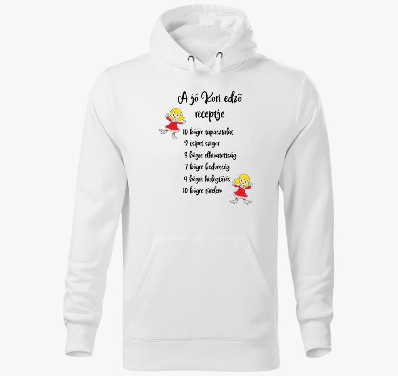 Kori edző kapucnis pulóver