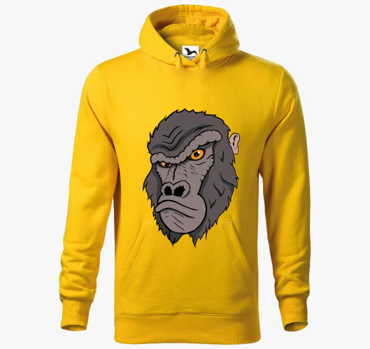 Bruti a gorilla kapucnis pulóv...