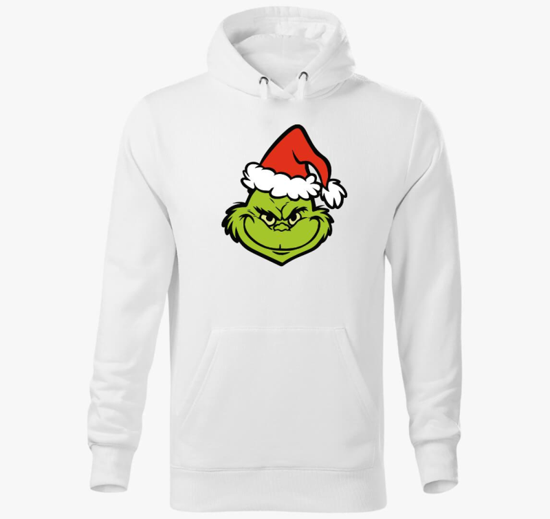 Grinchfej kapucnis pulóver