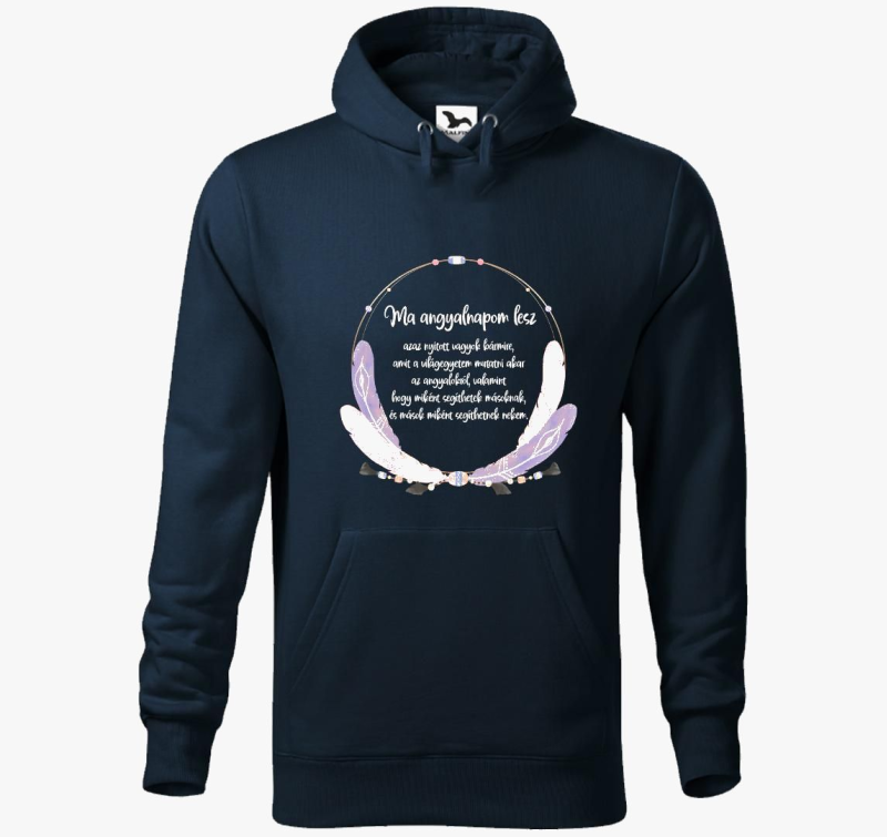 Angyalnap kapucnis pulóver