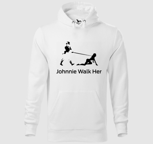 Johnnie Walker vicces kapucnis...