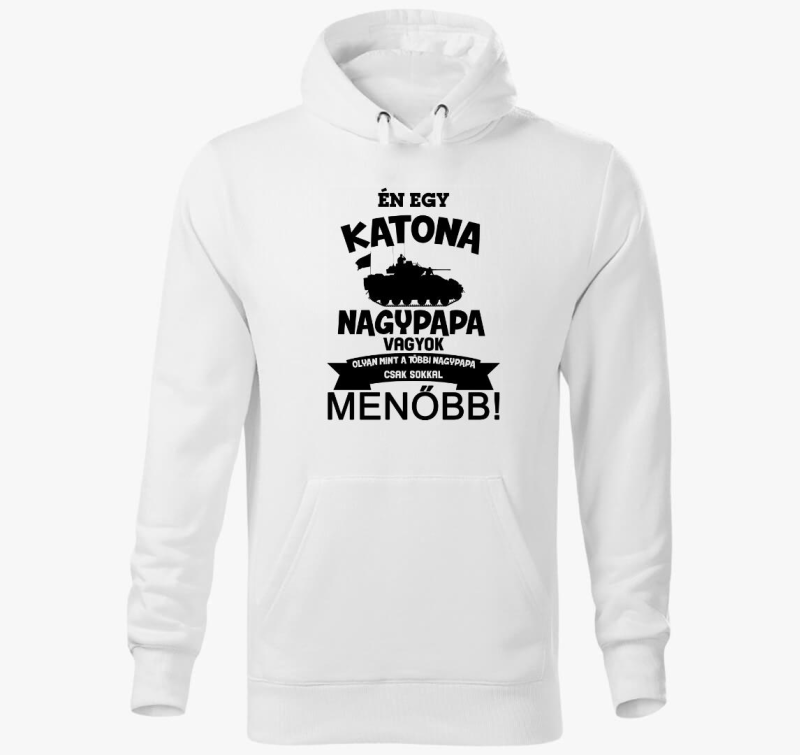 Katona nagypapa kapucnis pulóver