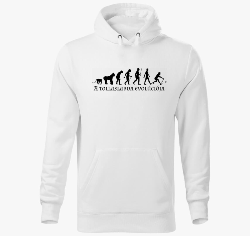 Tollaslabda evolúció kapucnis pulóver