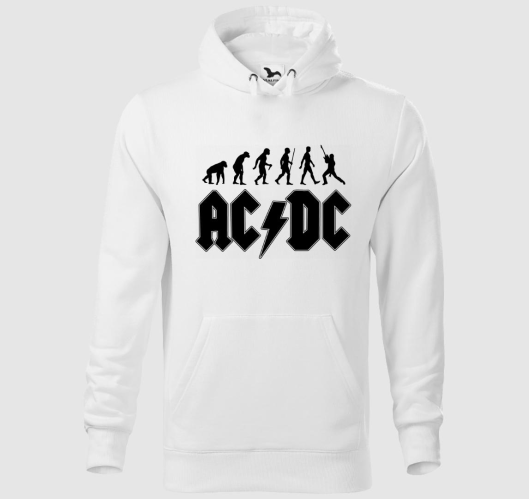 ACDC evolúció kapucnis pulóver...