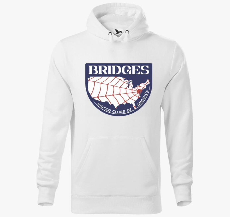 Death Stranding bridges kapucnis pulóver