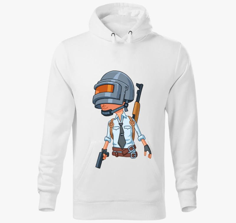 PubG cartoon kapucnis pulóver