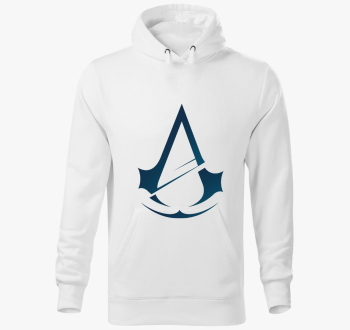 Assassin creed logós kapucnis pulóver