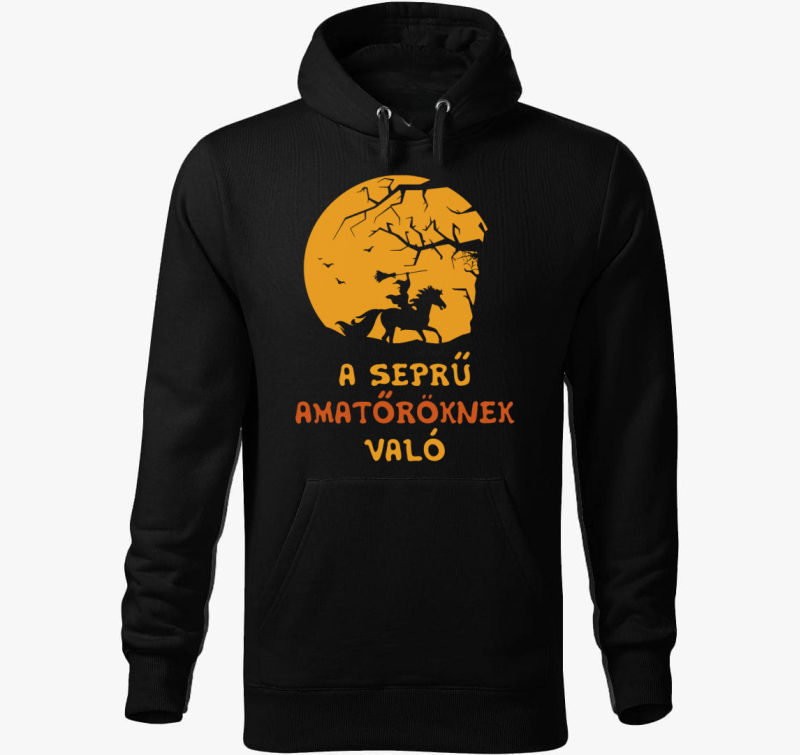 Profi boszorkány kapucnis pulóver