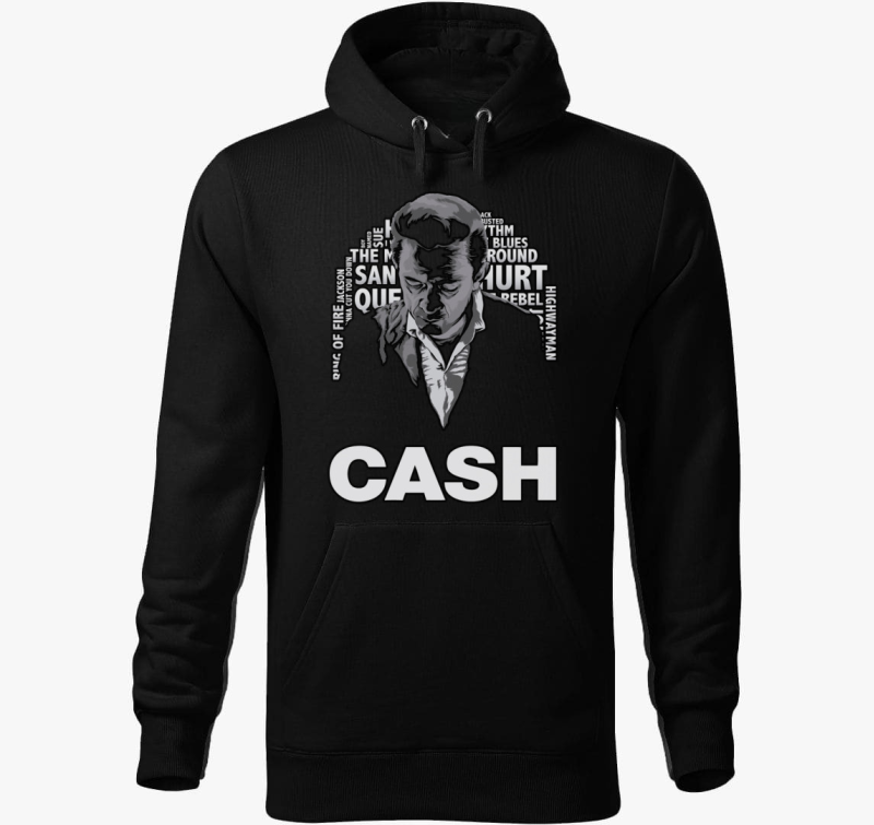Johnny cash 2.0 kapucnis pulóver