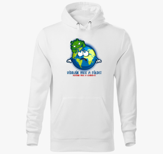 Védjük meg a Földet kapucnis p...