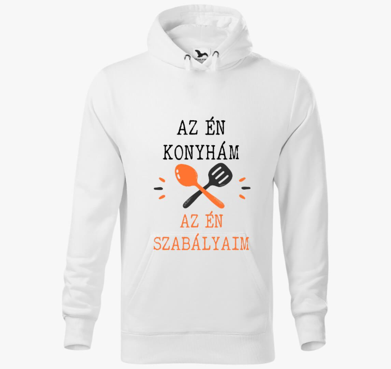 Én konyhám, én szabályaim kapucnis pulóver