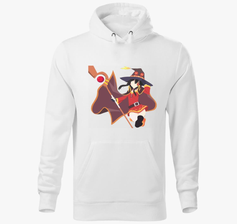 Konosuba Megumin anime kapucnis pulóver