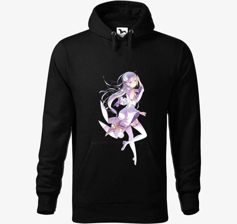 Re Zero Emilia kapucnis pulóver