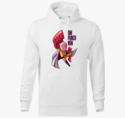 One Punch Man Chibi kapucnis p...