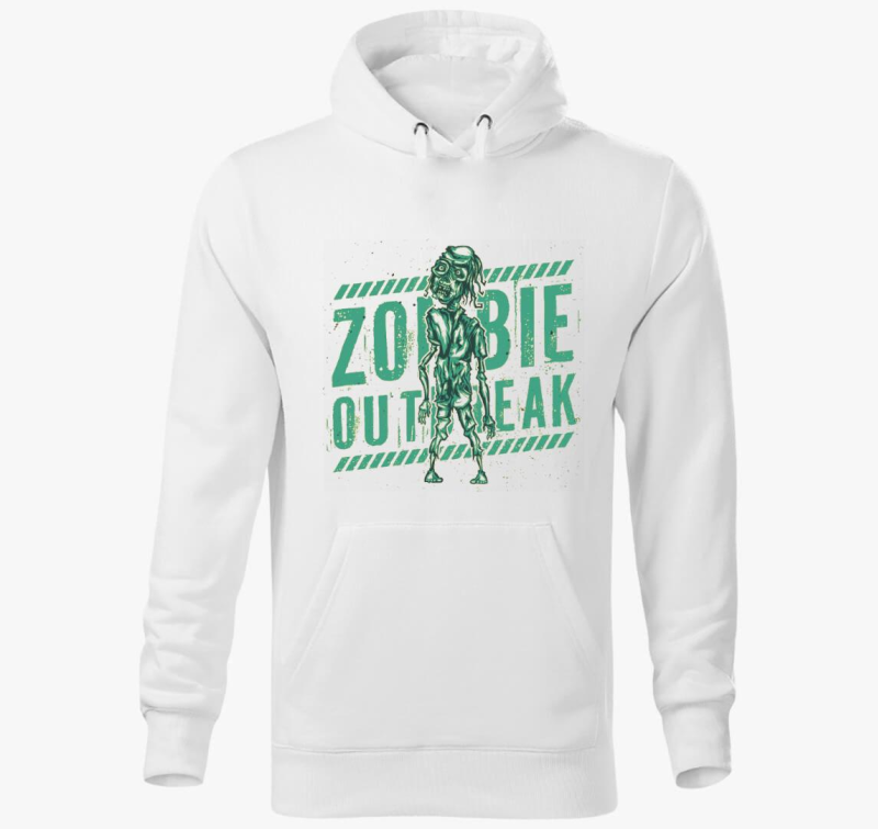Zombis kapucnis pulóver