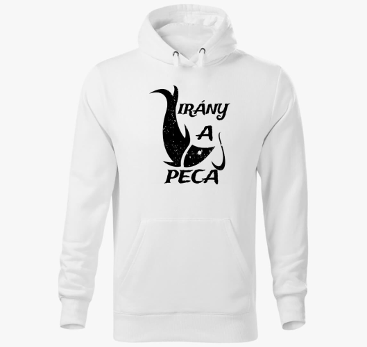 Irány a peca kapucnis pulóver...