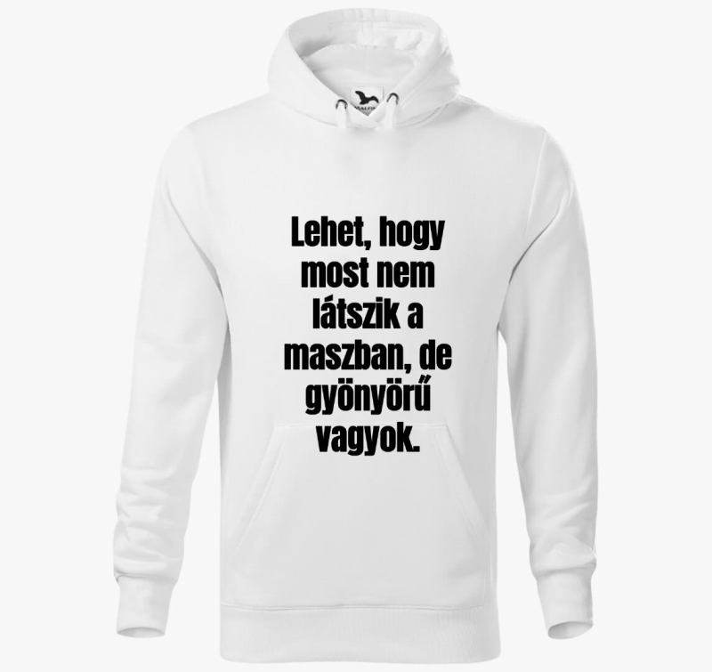 Kredit kapitány maszkos kapucnis pulóver női