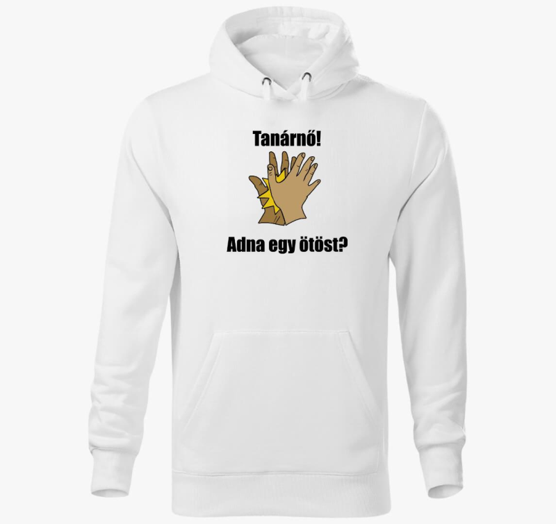 Tanárnő adna... kapucnis pulóver