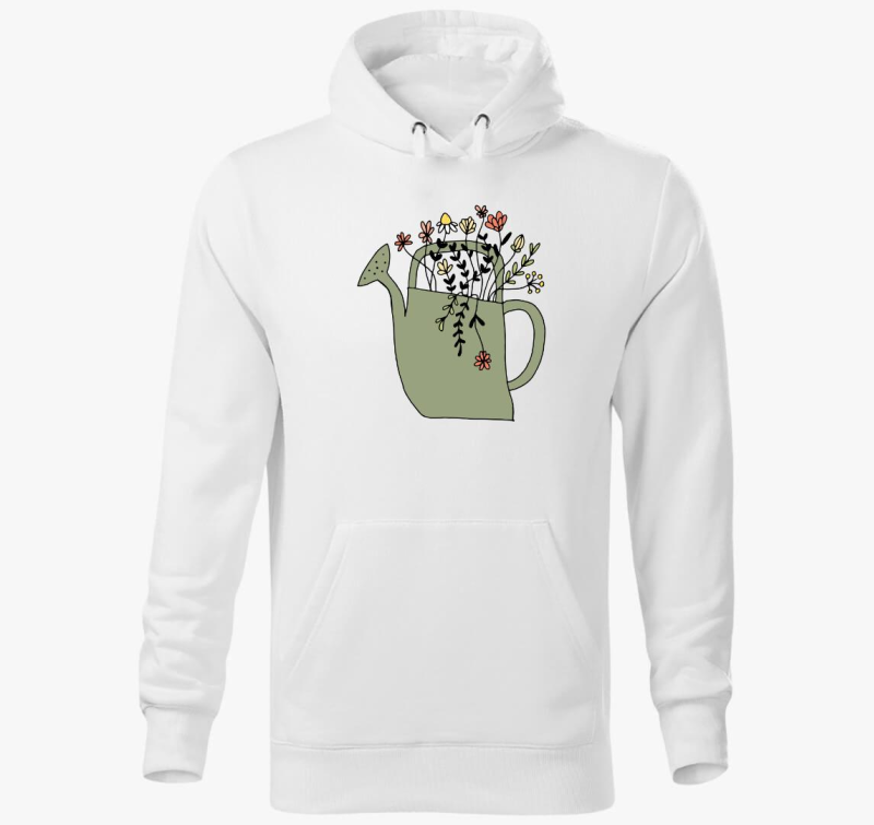 Locsolókannás kapucnis pulóver