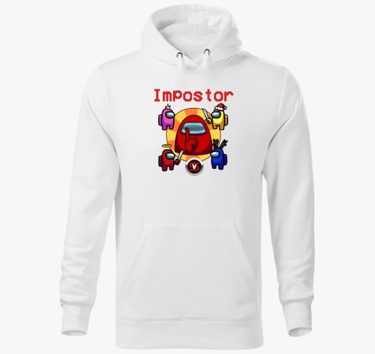 Among Us impostor 3 kapucnis p...