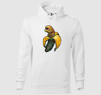 Alien banán kapucnis pulóver