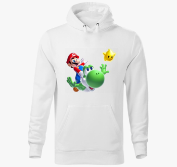 Super Mario World kapucnis pulóver
