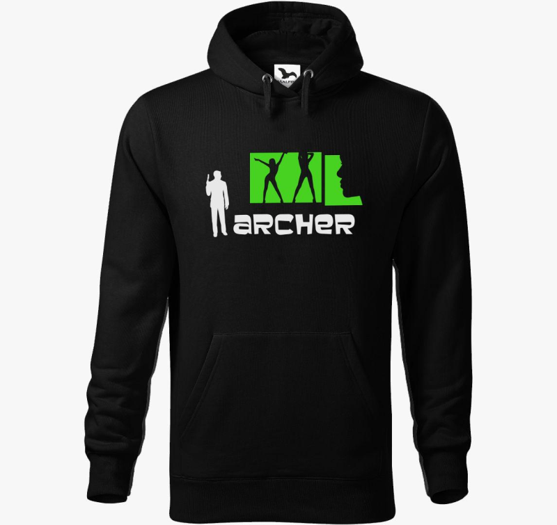 Archer kapucnis pulóver