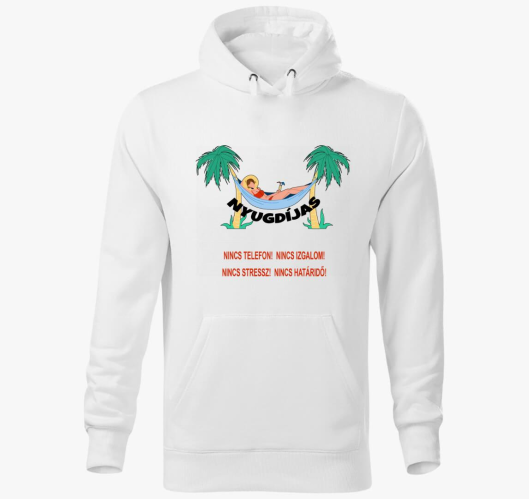 Nyugdíjas vagyok kapucnis puló...