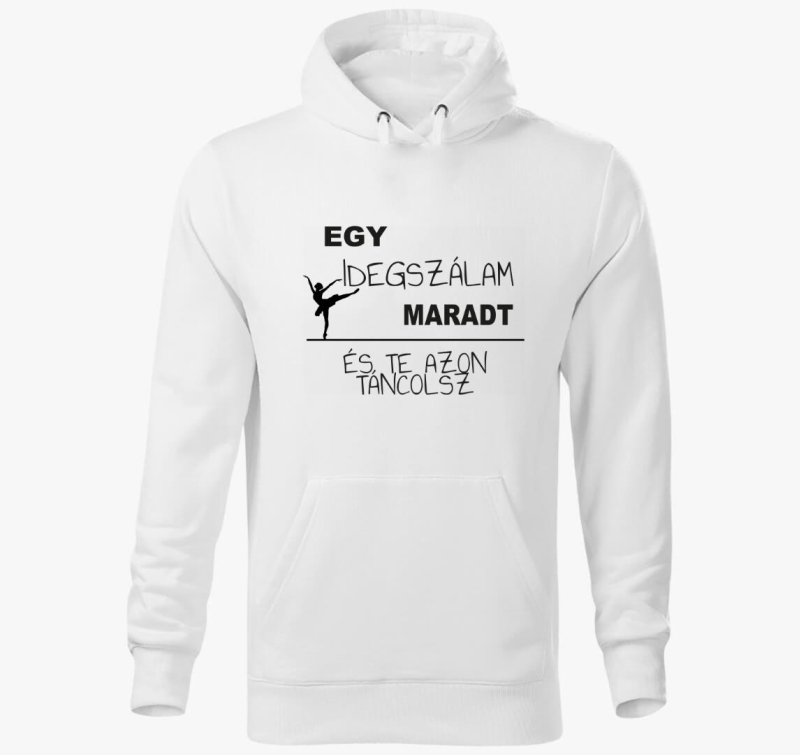 Humoros balettos kapucnis pulóver