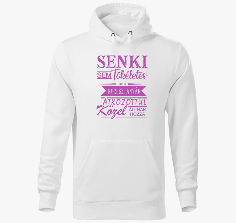 Tökéletes keresztanya kapucnis pulóver