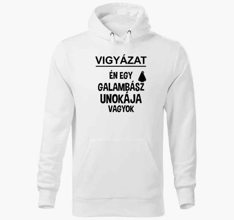 Galambász unoka kapucnis pulóver