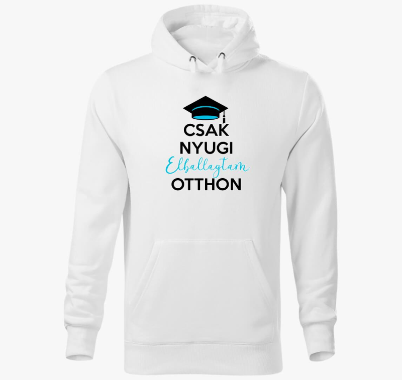 Koronás ballagás kapucnis pulóver